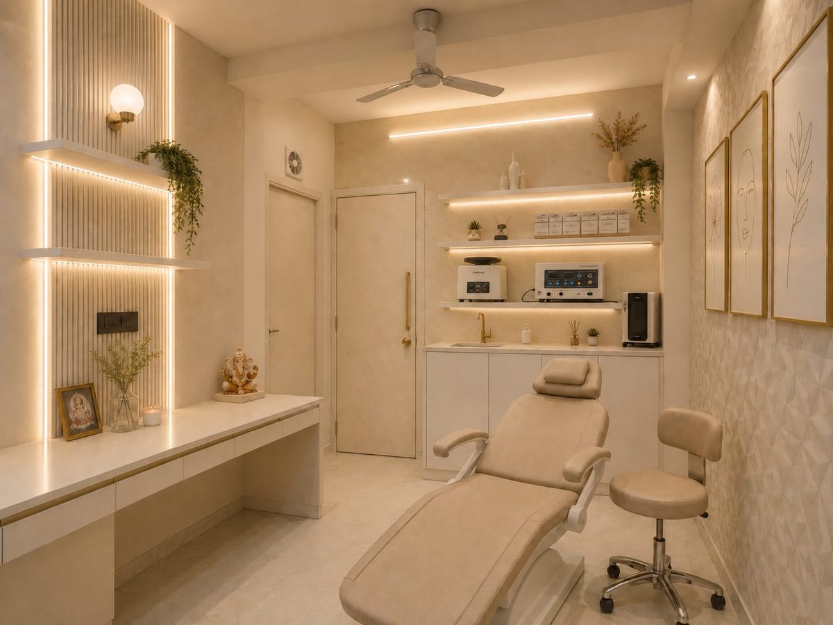 Procedure room at MM Clinic, Howrah